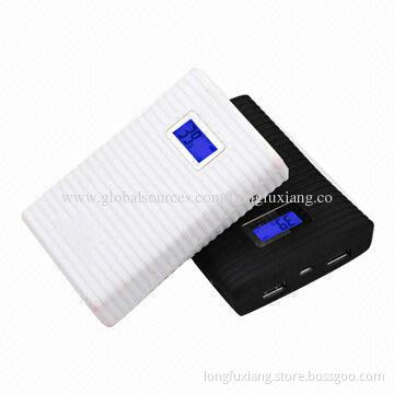 8,000mAh Mobile Power Banks, Built-in Design for iPhone 5 with Flashlight